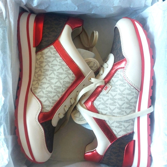 Michael Kors Color - Block Signature Logo Trainer (Brand New) - Picture 6 of 8